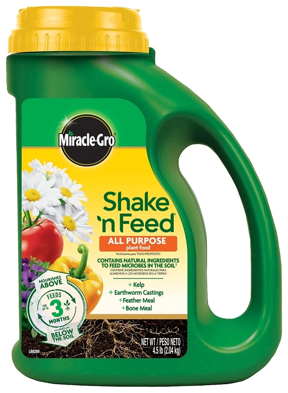 Shake And Feed All Purpose Plant Food, 4.5 Pounds
