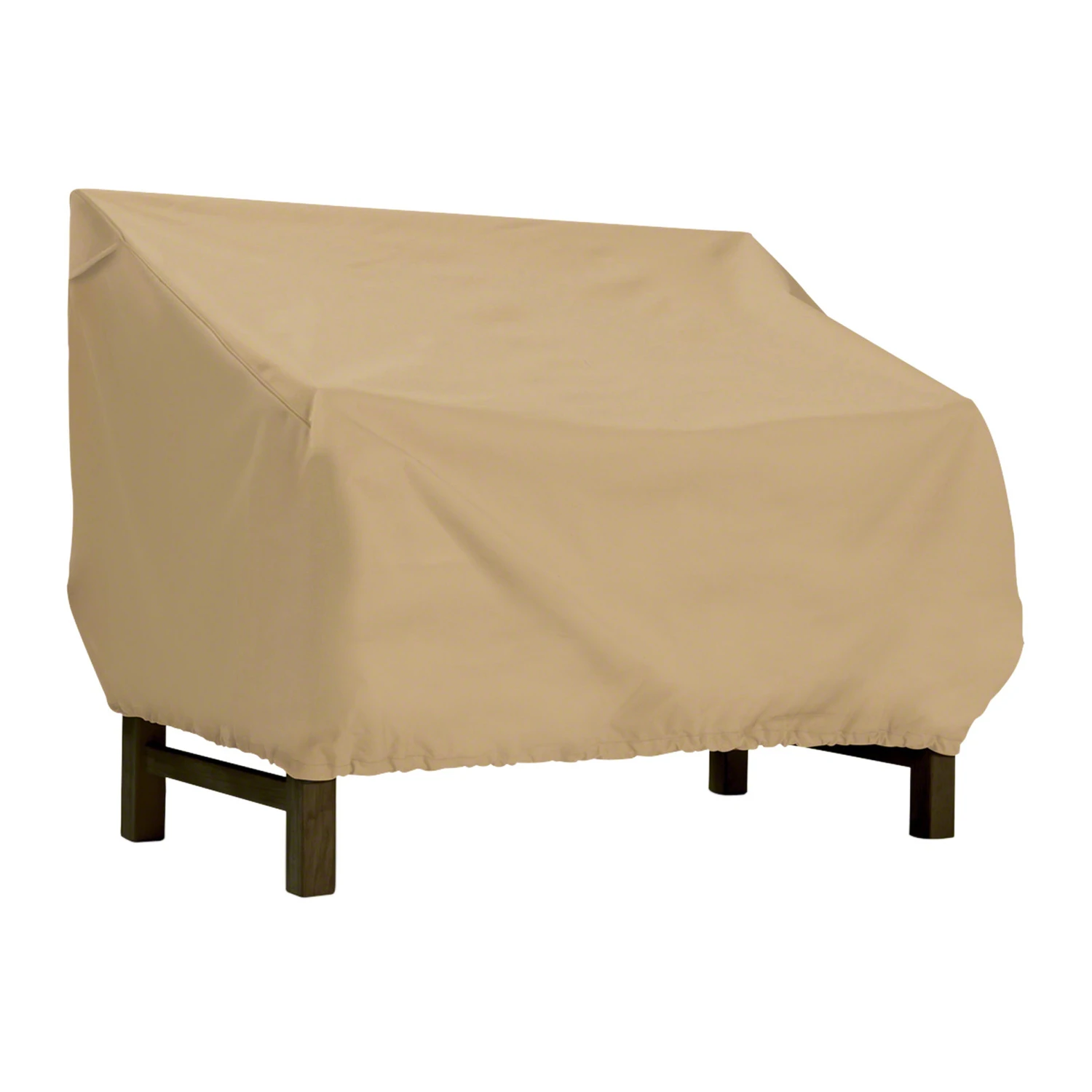 32 In. W X 31 In. H X 87 In. L Tan Polyester/pvc Bench Cover