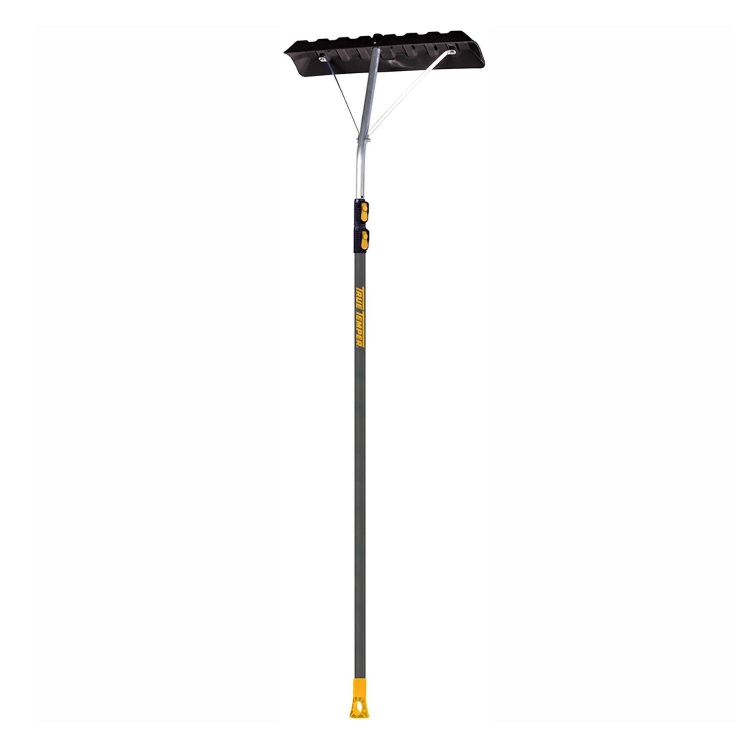 Telescoping Roof Rake With Extendable Handle For Snow And Debris Removal