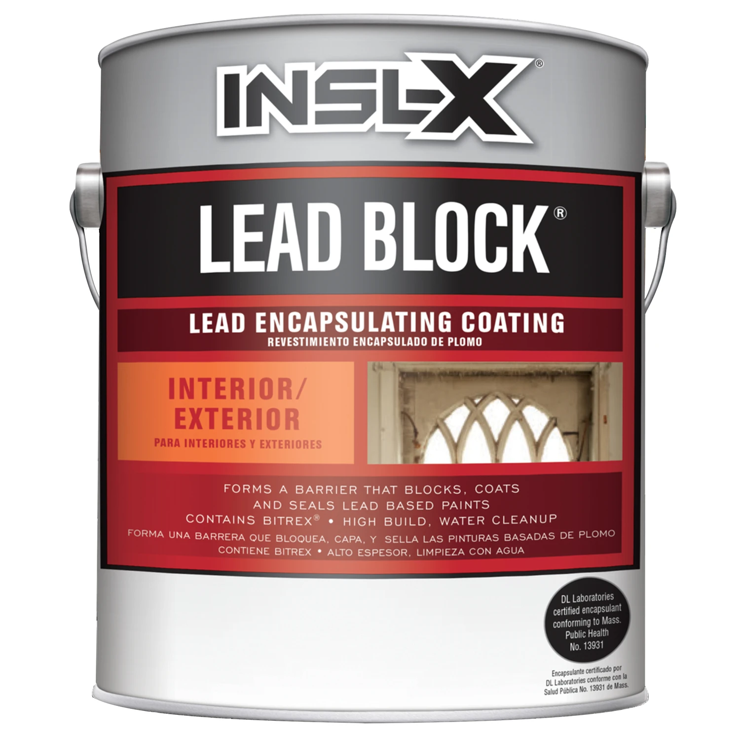 Water-based Acrylic Lead Encapsulating Coating, 1 Gallon