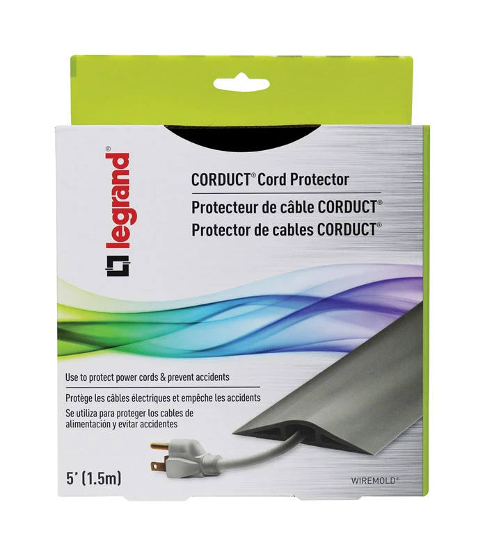 5-ft. Corduct Brown Cord Protector