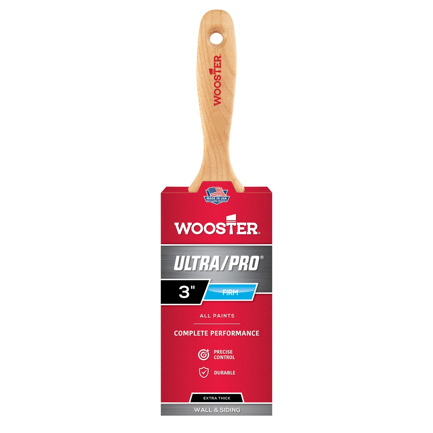 Ultra Pro Firm Jaguar Wall Paint Brush 3 Inch