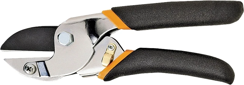 Power-lever Anvil Pruner With Ergonomic Handle And Durable Cutting Blade