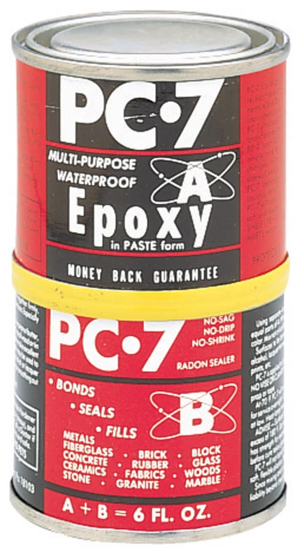 Dark Grey Epoxy Paste, 0.5 Pound, High Strength Adhesive And Filler