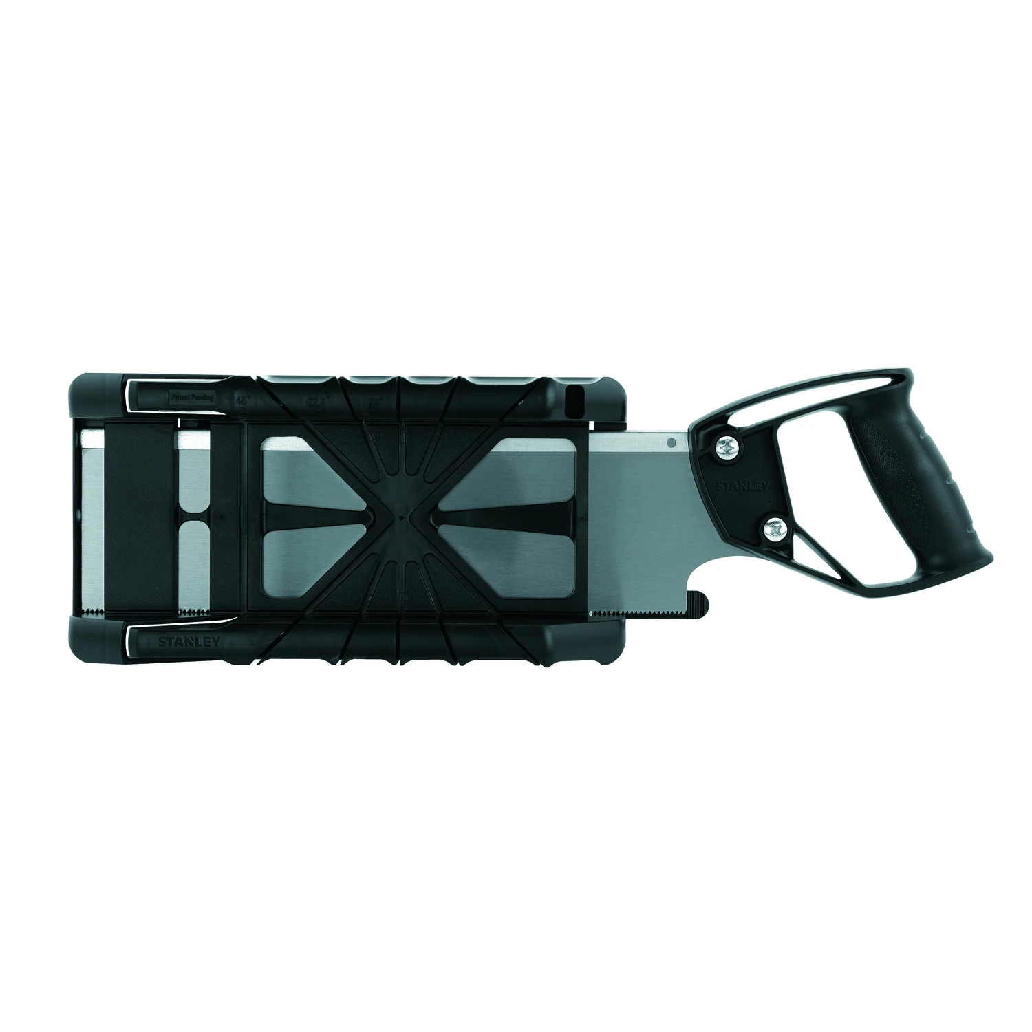 Miter Box And Saw Set With Storage Case For Precise Angle Cutting