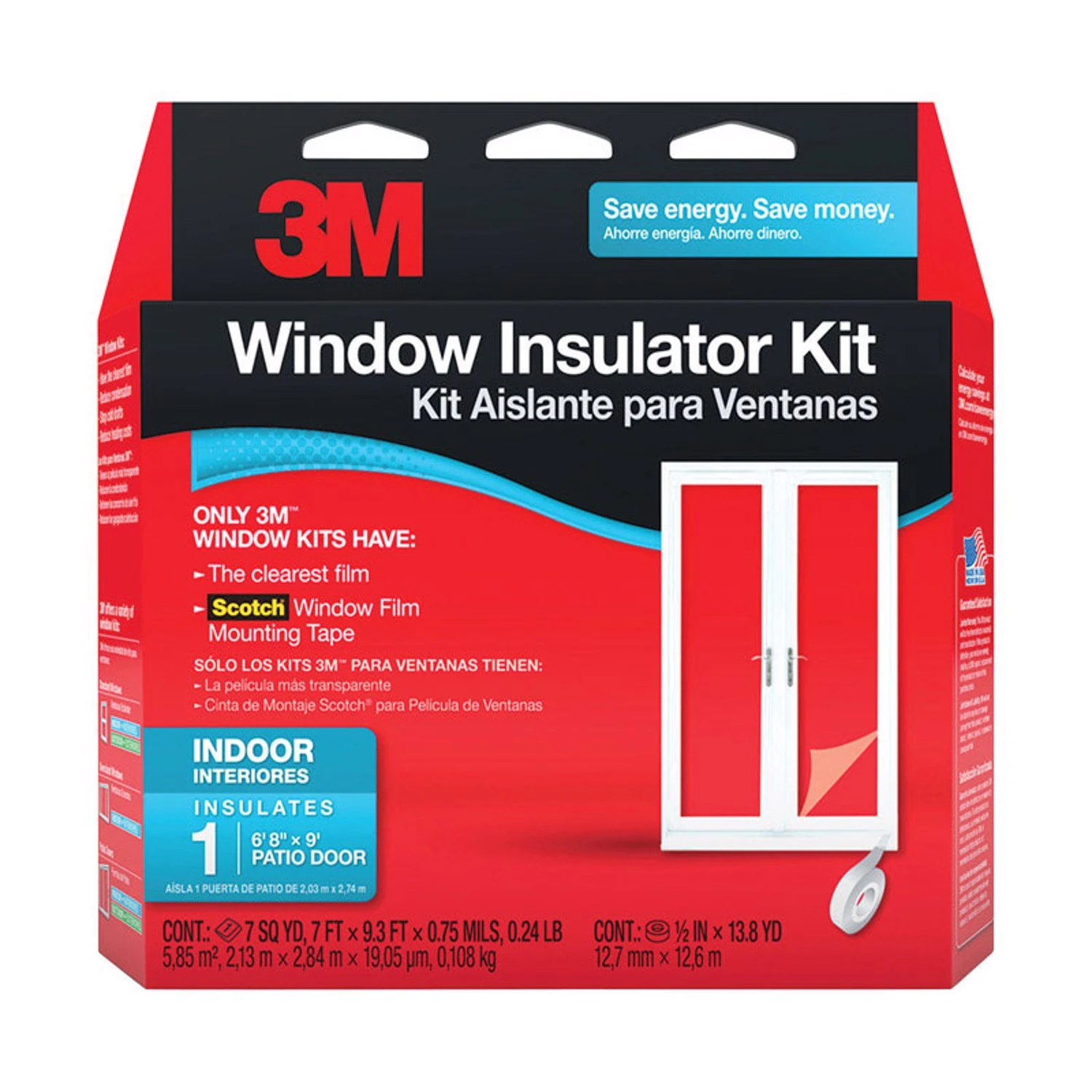 Interior Patio Door Insulator Kit For 84 By 112 Inch Doors