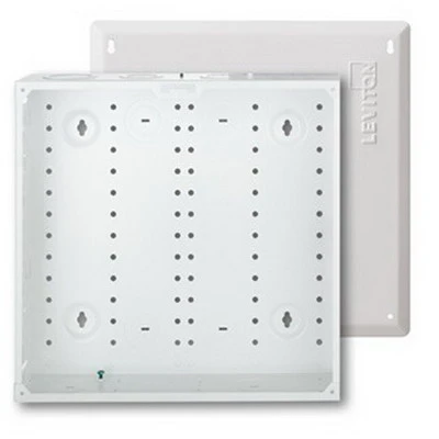 14 In. Structured Media Enclosure With Flush Mount Cover, Model 47605-140, White