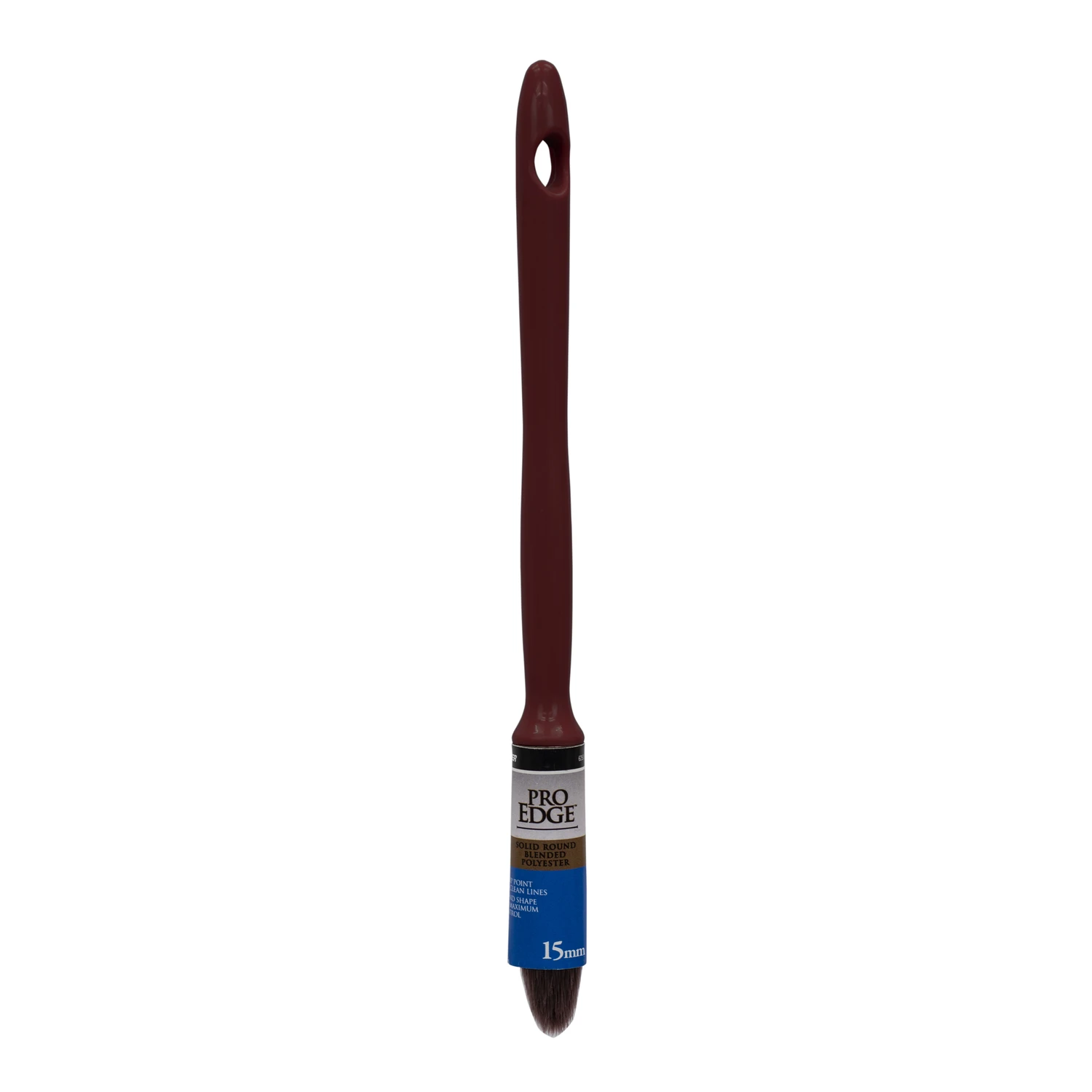 6250 15mm Paint Brush, Precision Point Sash Brush, Polyester Bristle