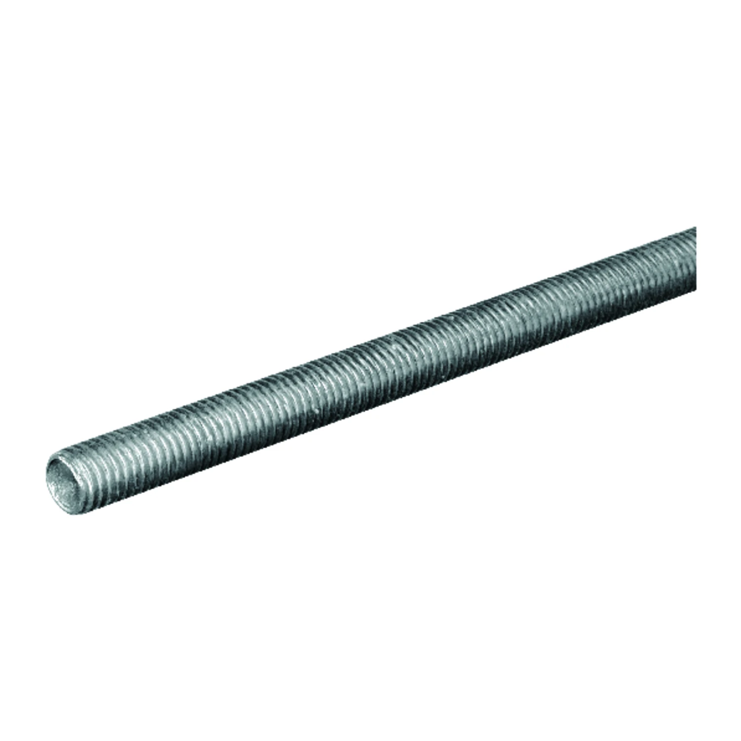 Threaded Steel Rod, 1 Inch Diameter By 8 Threads Per Inch, 36 Inches Long