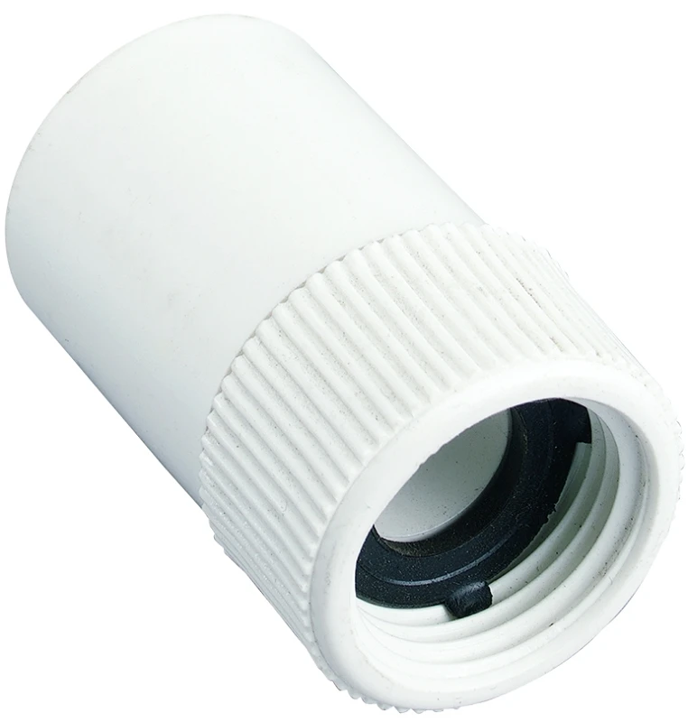 Underground Sprinkler Polyvinyl Chloride Fitting, Three Quarter Inch Slip By Female Hose Thread