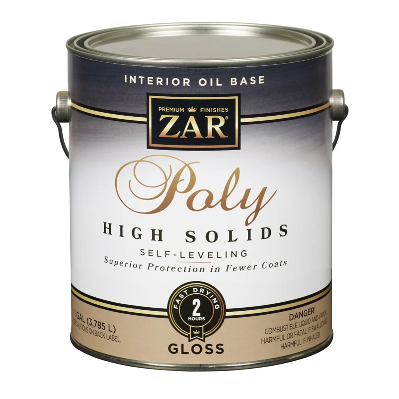 Polyurethane High Solids Interior Gloss Finish Paint, One Gallon