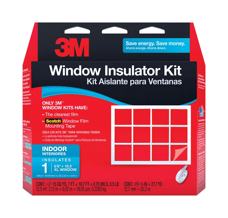 Interior Oversized Window Insulating Kit For 84 By 237 Inch Windows