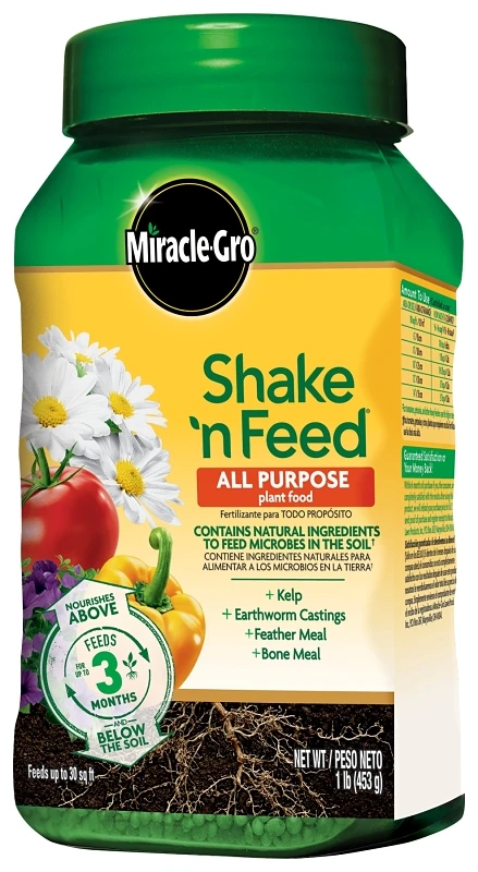 Shake And Feed All Purpose Plant Food, 1 Pound