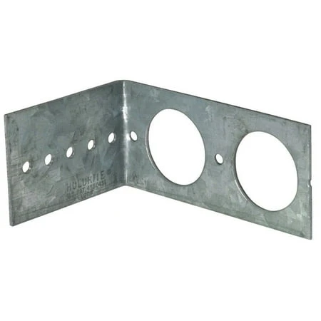 P-953 3/4-inch Galvanized Straight Stubout Elbow Bracket