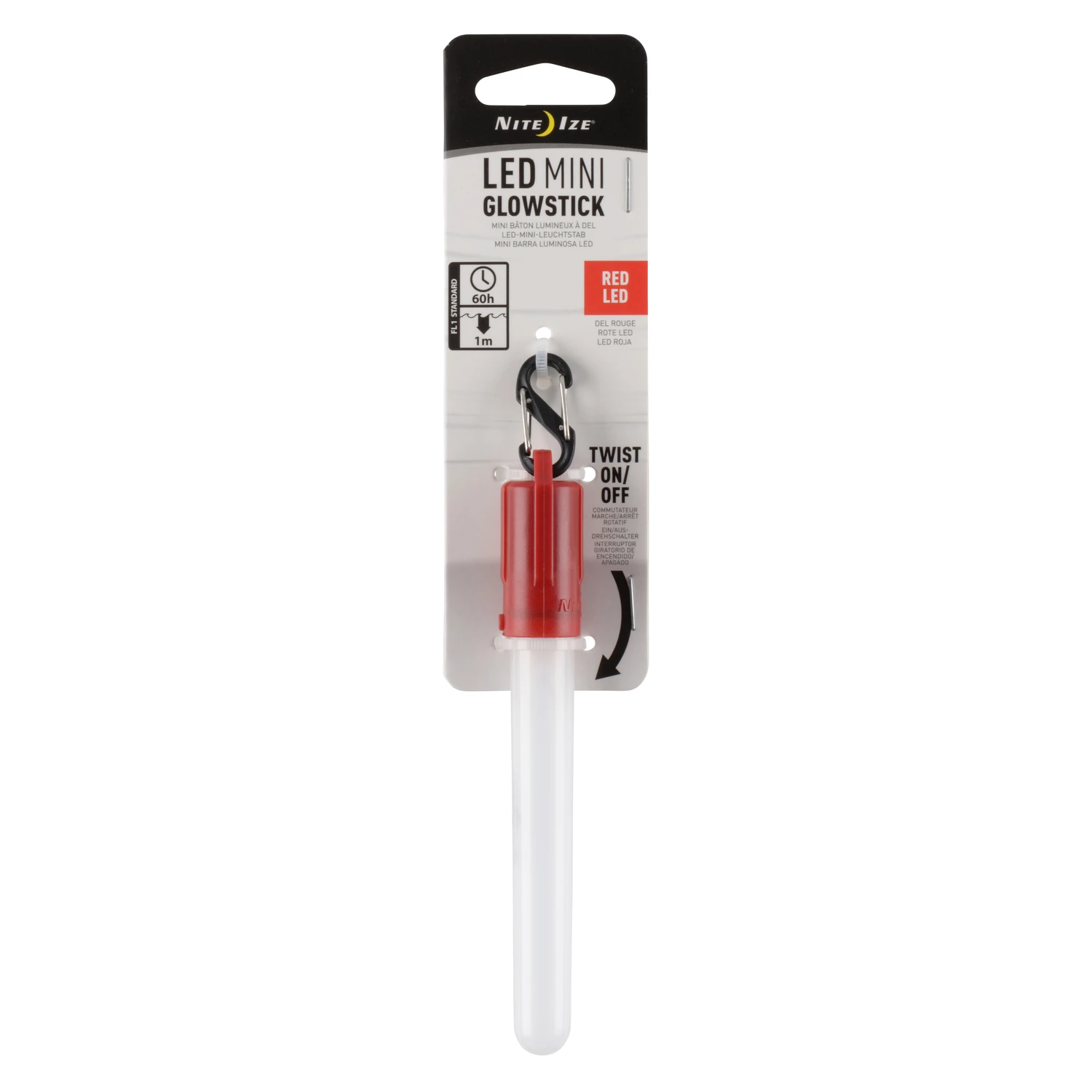 Red Led Mini Glowstick Light For Safety And Emergency Use