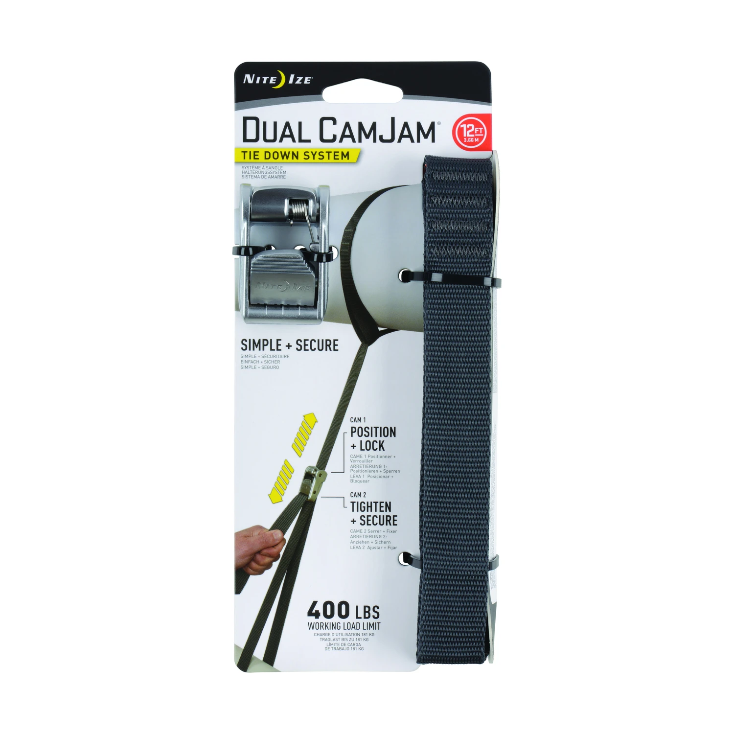 12 Ft. Dual Camjam Tie Down System