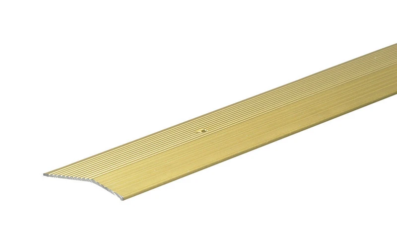 2 Inch By 36 Inch Gold Finish Carpet Transition Bar