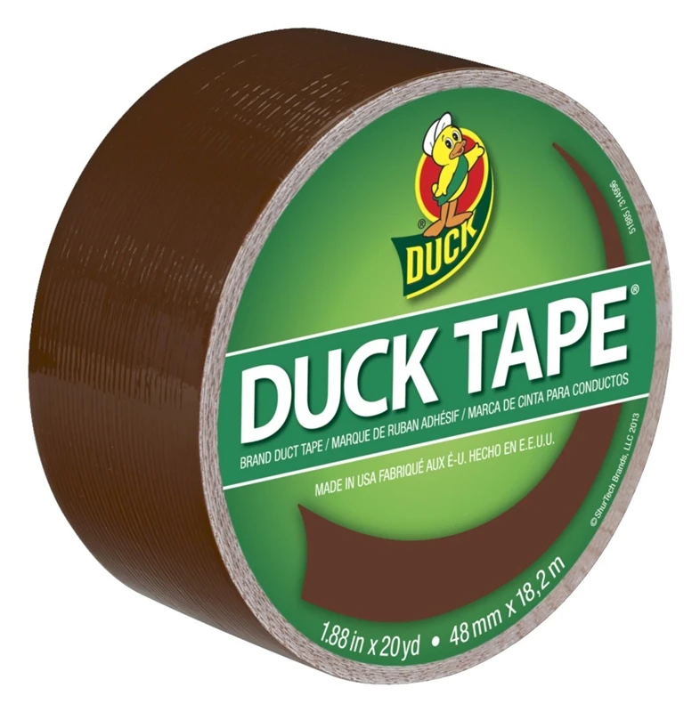 All-purpose Brown Duct Tape, 1.88 Inches Wide By 20 Yards Long