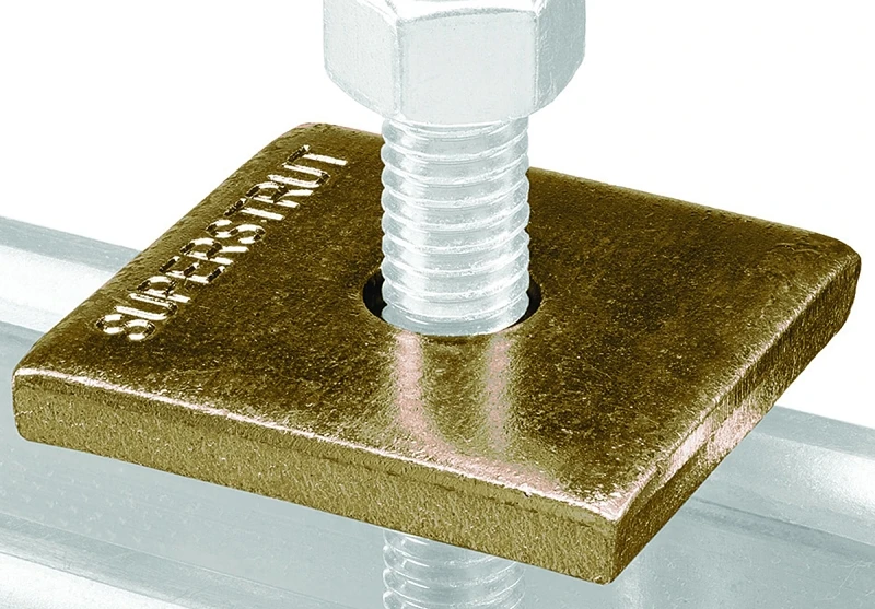 Square Strut Washers, 3/8-in., 5-pk.