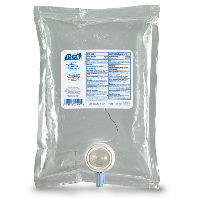 Advanced Hand Sanitizer Gel Refill Bottle 1000 Milliliters