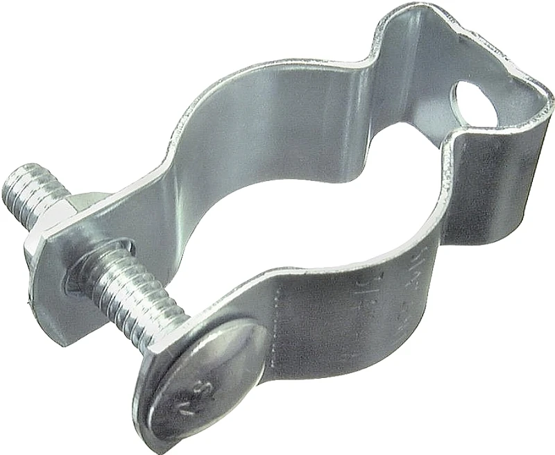 2-inch Conduit Hanger With Carriage Bolt And Nut For Secure Pipe Support