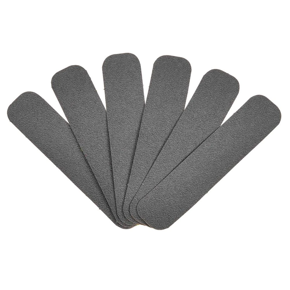 Safety-walk Anti-slip Tread, Gray, 2 X 9 In., 6-pk.