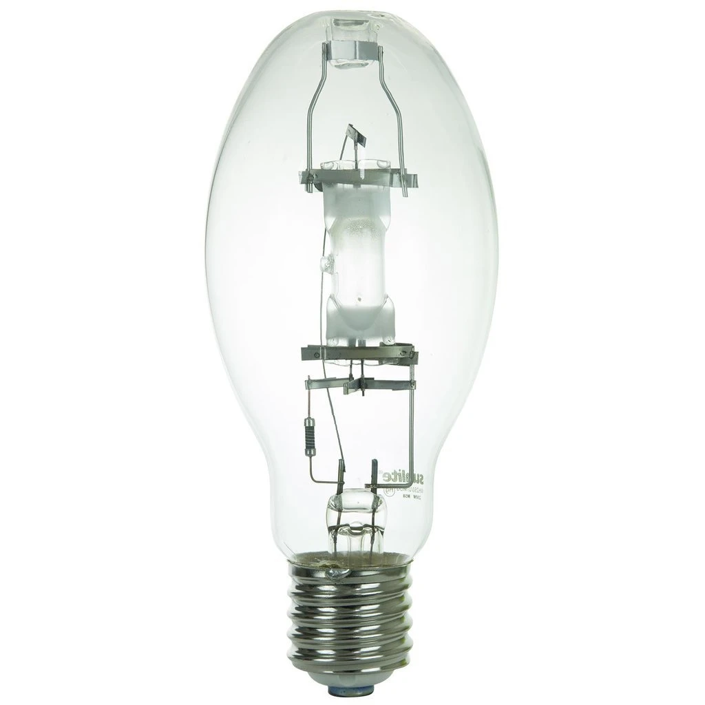 250w Mh250/u, Ed28 Mogul Base Clear, Metal Halide Bulb