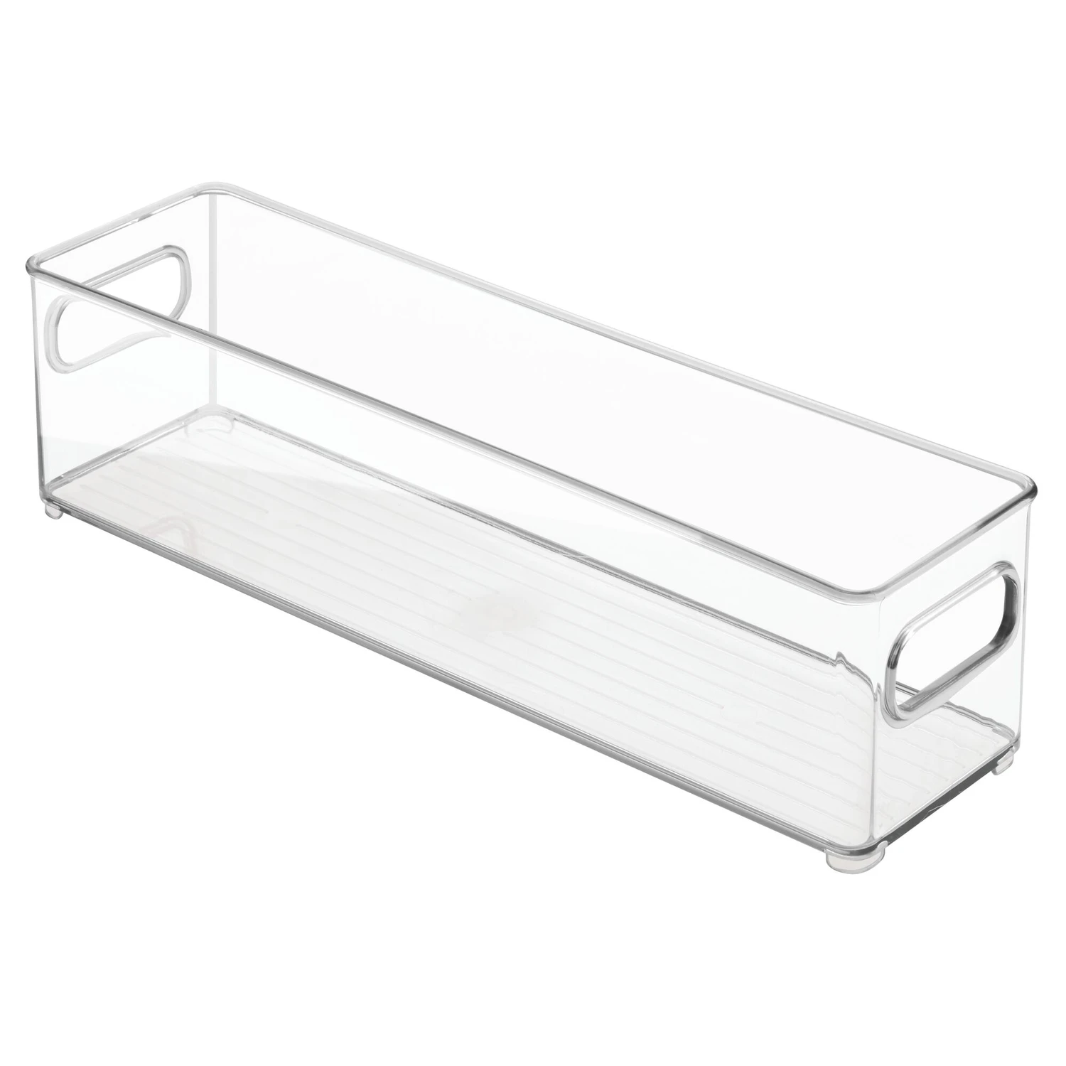 Refrigerator And Freezer Storage Bin 14.5 Inches By 4 Inches By 4 Inches