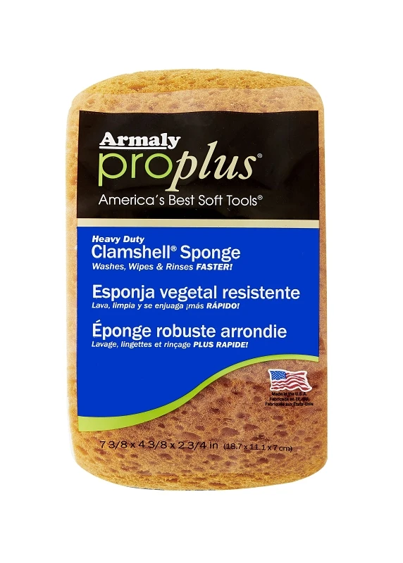 Medium Size Clamshell Sponge For Cleaning And Scrubbing Tasks