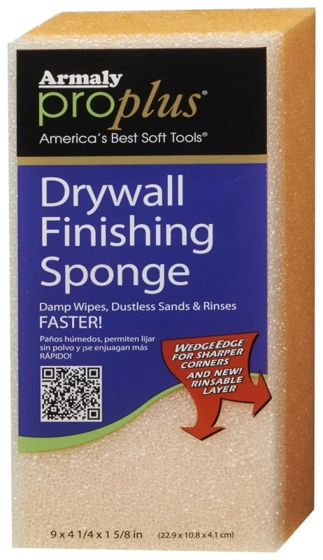 Drywall Finishing Sponge For Smoothing And Texturing Walls