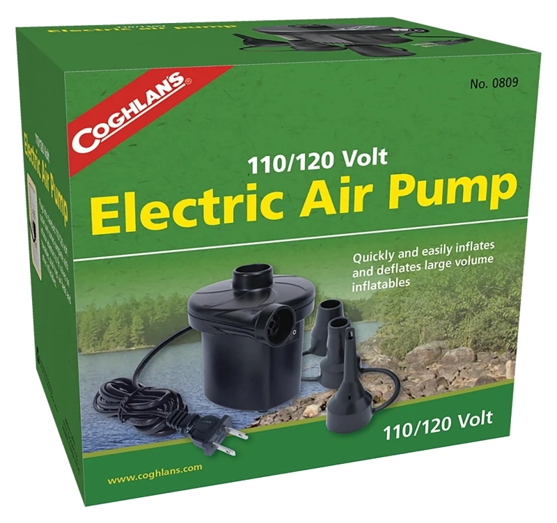 Plug-in Electric Air Pump For Inflating And Deflating Air Mattresses And Inflatables
