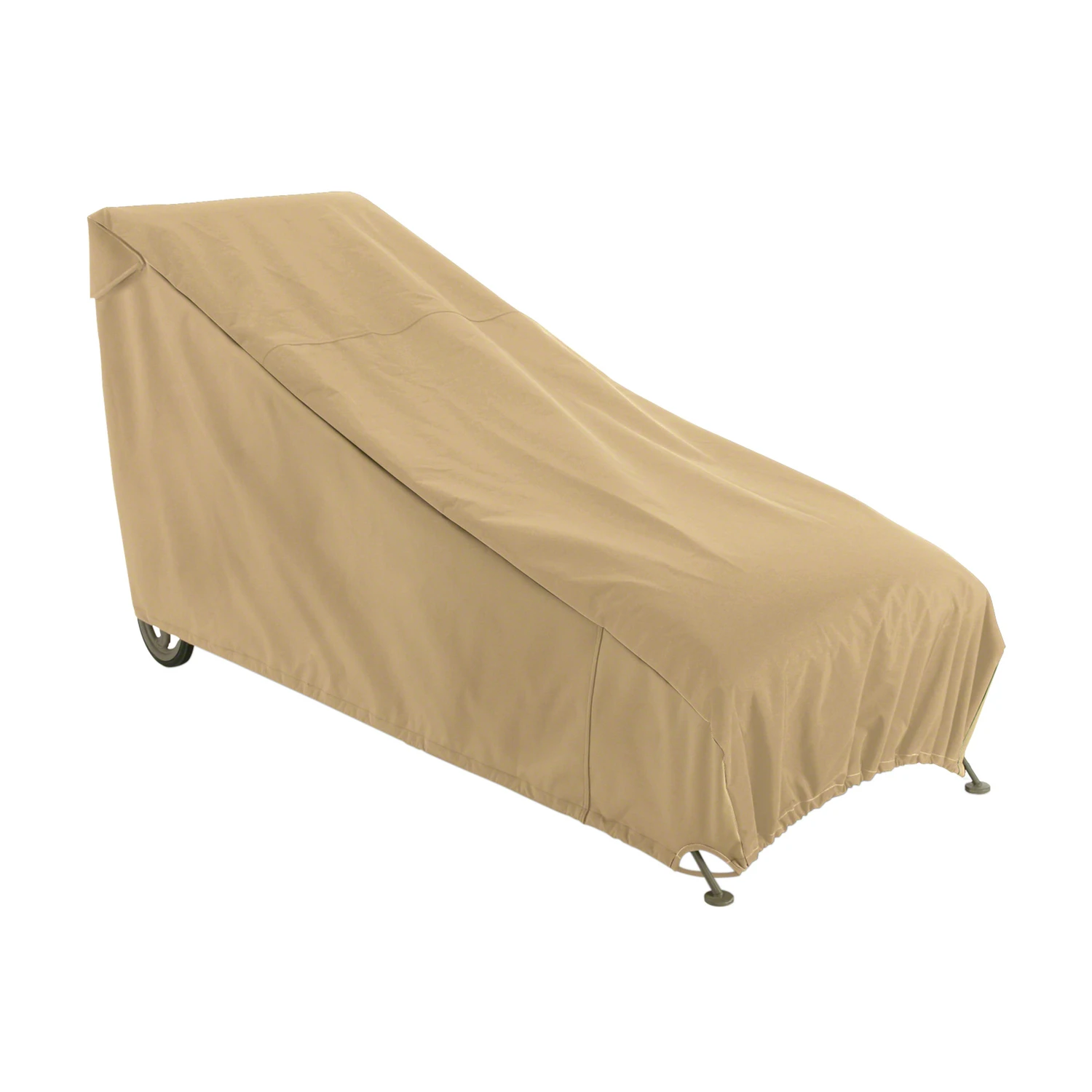 28 In. W X 29 In. H X 65 In. L Tan Polyester/pvc Chair Cover