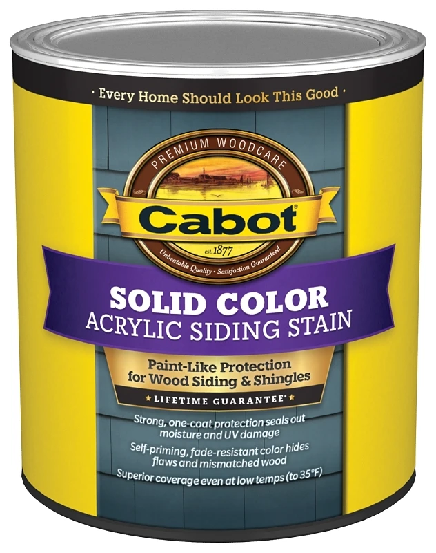 Exterior Acrylic Stain Deep Base Quart