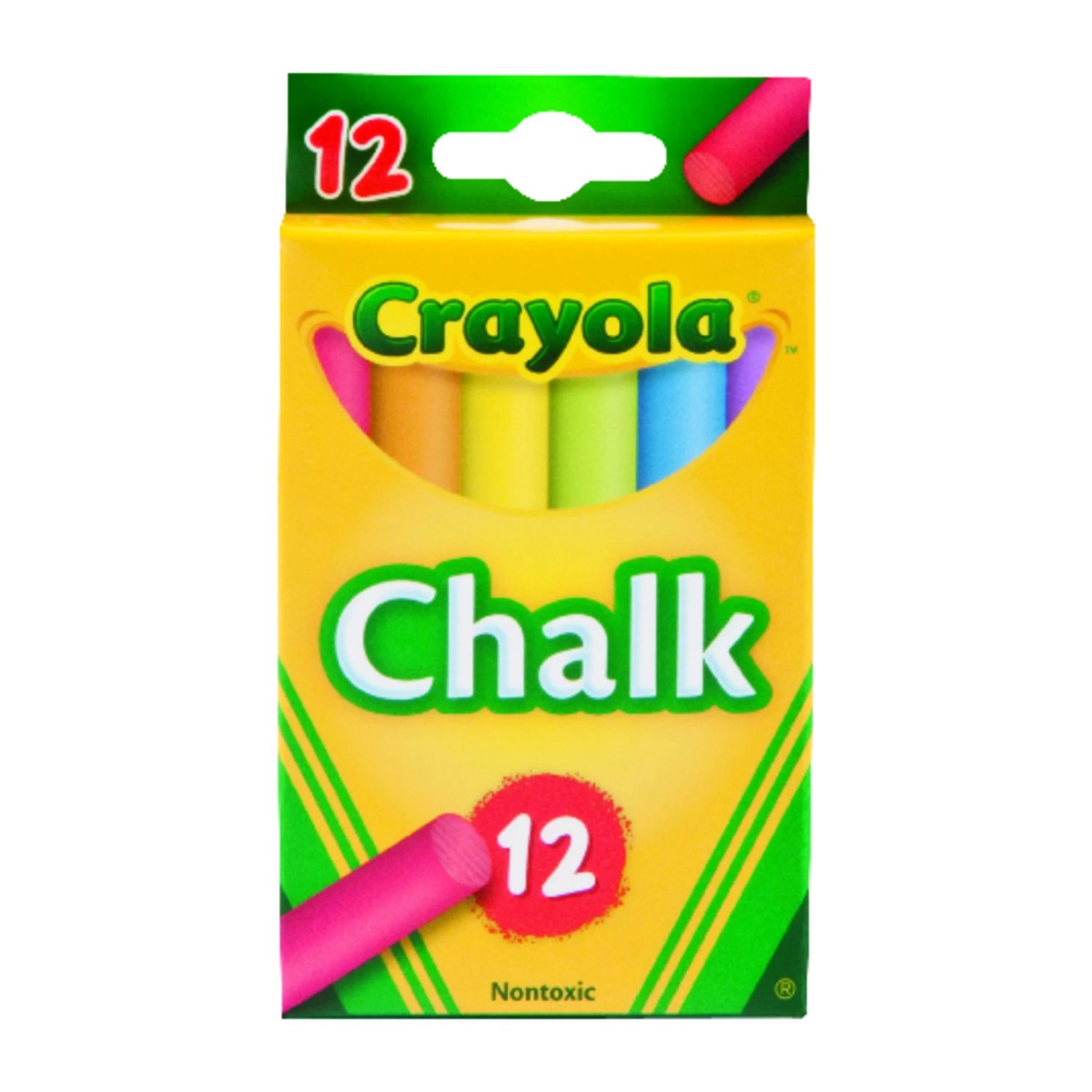 Colored Chalk, 12-pack