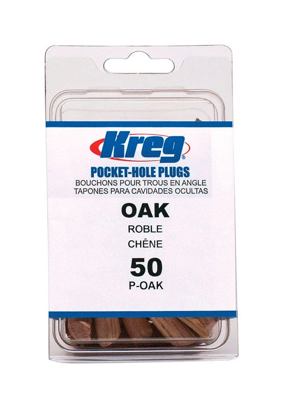 Oak Plugs, 3/8-in., 50-pk.