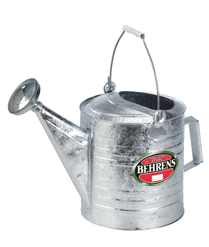 10 Quart Galvanized Steel Sprinkling Can With Durable Handle