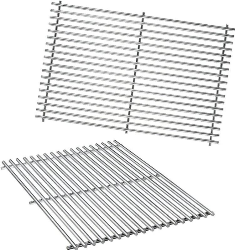 Cooking Grates For Genesis 300, Stainless Steel, 2-pk.
