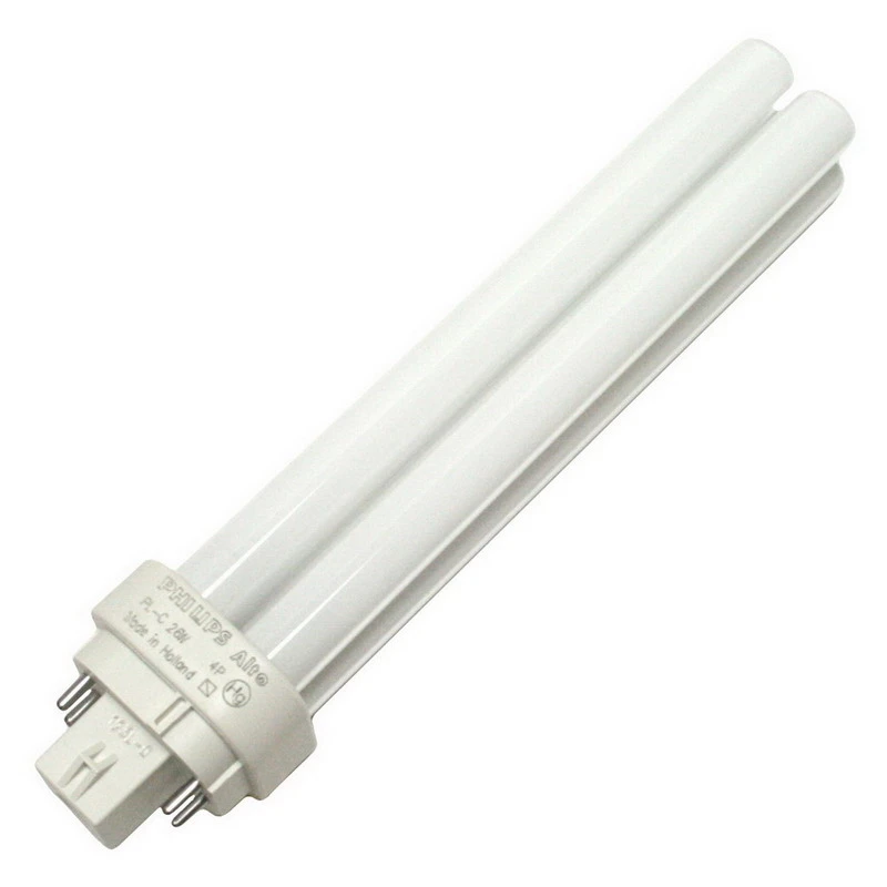383364 Pl-c26w/35/4p Alto Double Tube 26 Watt Compact Fluorescent Light Bulb