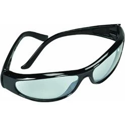 10087604 Blue Essential Style Safety Glasses With Anti-fog Light Blue Mirrored Lenses