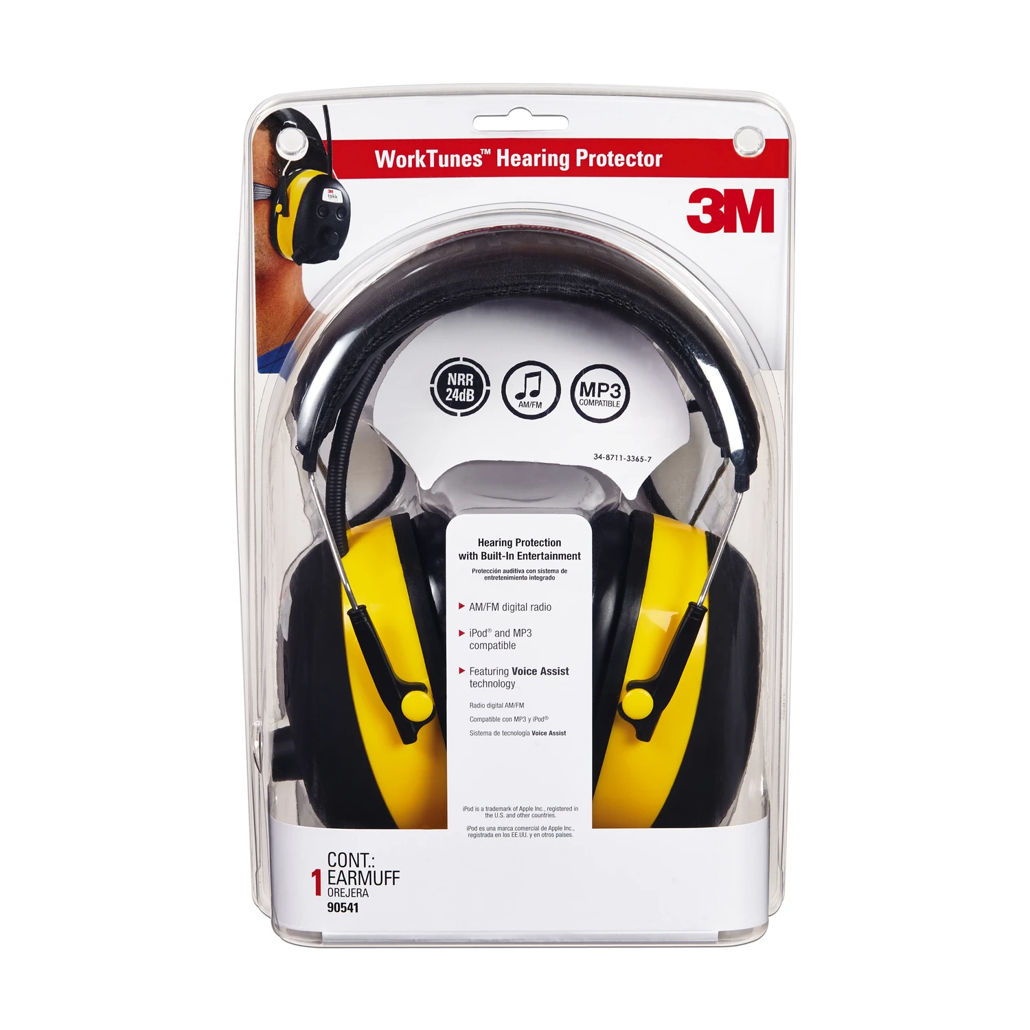 Am/fm Radio Headphones & Hearing Protector Earmuffs