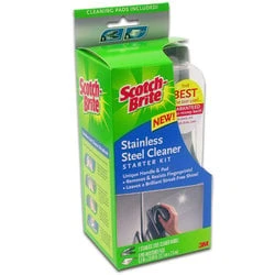 97271-4 Scotch-brite Stainless Steel Cleaner Starter Kit -