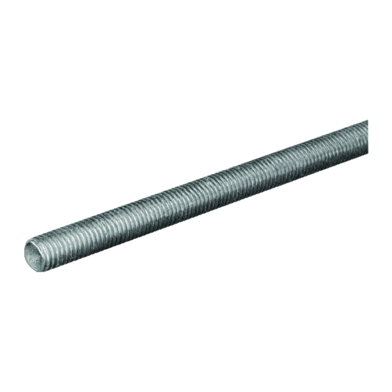 Threaded Rod Zinc Plated Steel 10 Threads Per Inch 0.75 Inch By 72 Inch