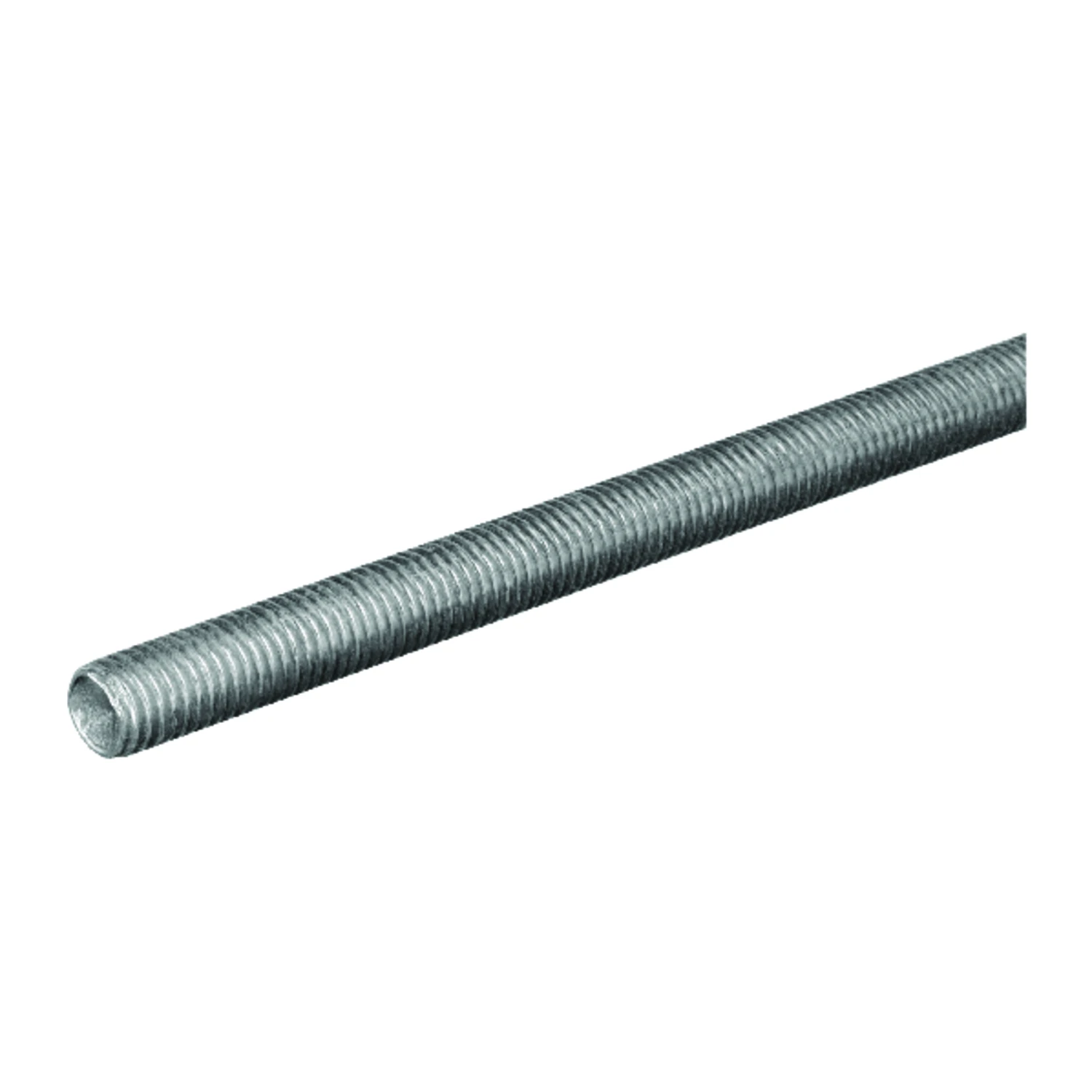 Threaded Steel Rod Zinc Plated 20 Threads Per Inch 1/4 Inch By 24 Inch