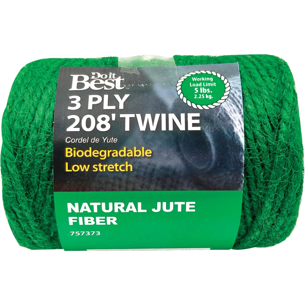 Jute Twine, 3-ply, 208 Ft.