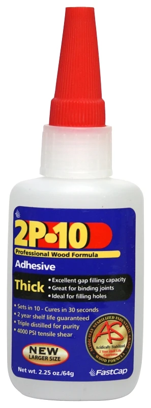 8276005 2p-10 Solo Thick Adhesive Refill, 2.25 Ounce Instant Bonding