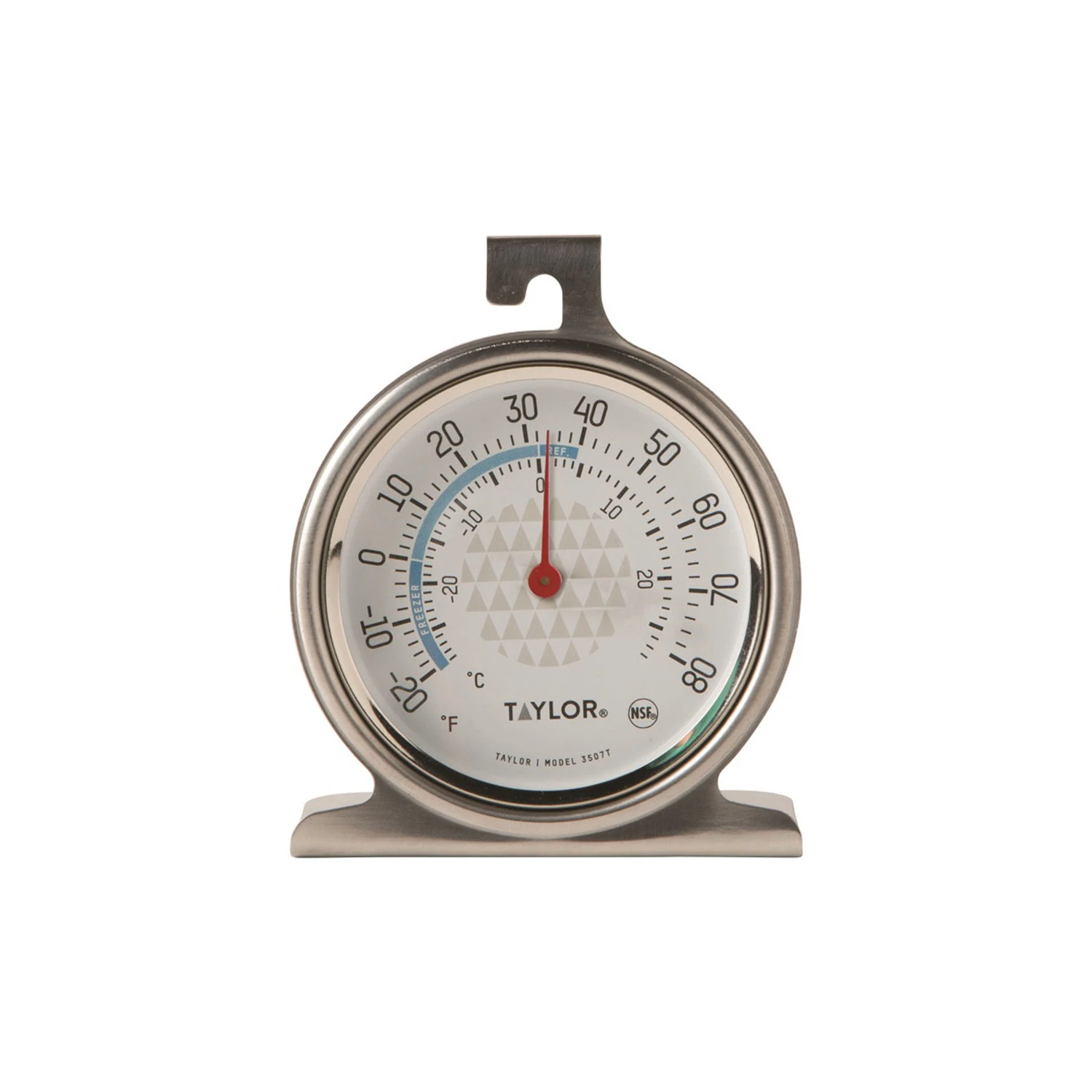 Trutemp Stainless Steel Freezer And Refrigerator Thermometer