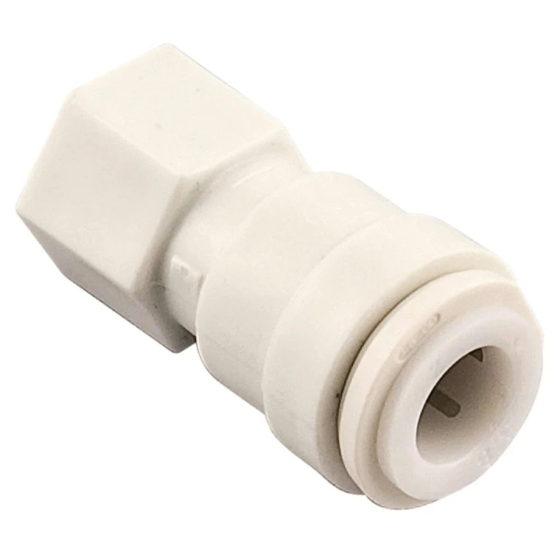 Pex Pipe Quick-connect Adapter, 3/8 Inch Outside Diameter By 1/4 Inch Female Iron Pipe Thread