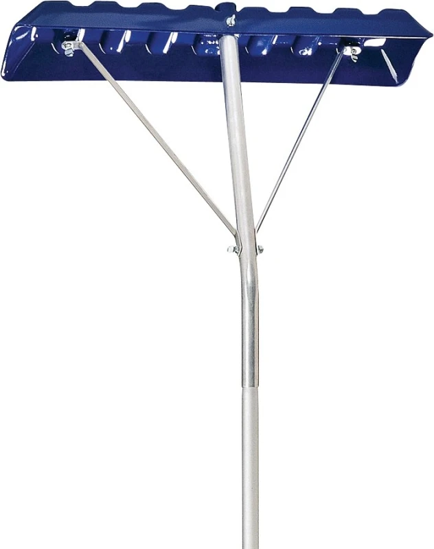 16-foot Snow Roof Rake With Extendable Handle For Safe Snow Removal