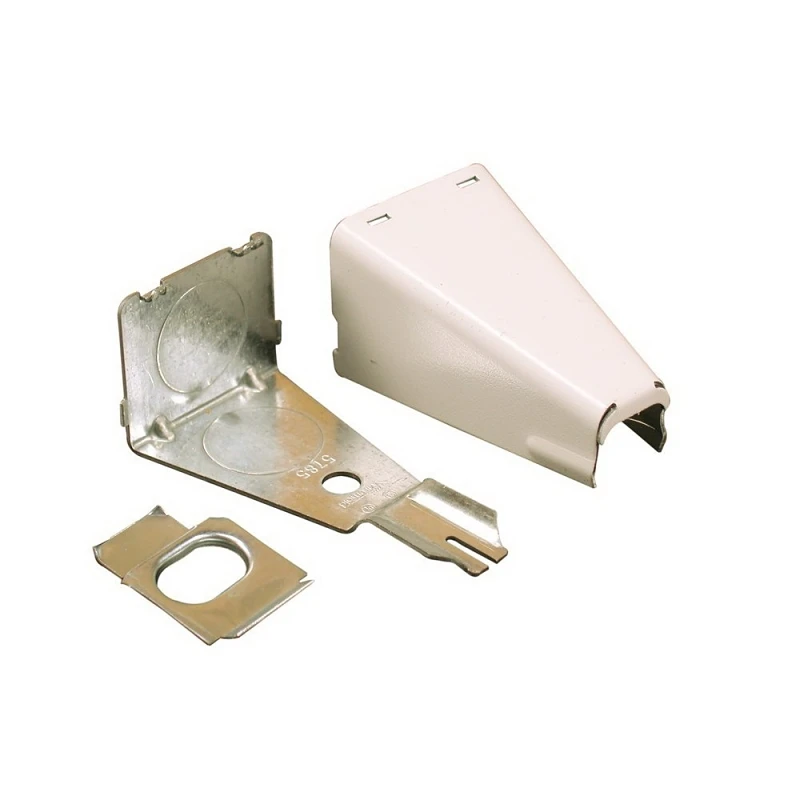 White Combo Connector For Electrical And Cable Connections