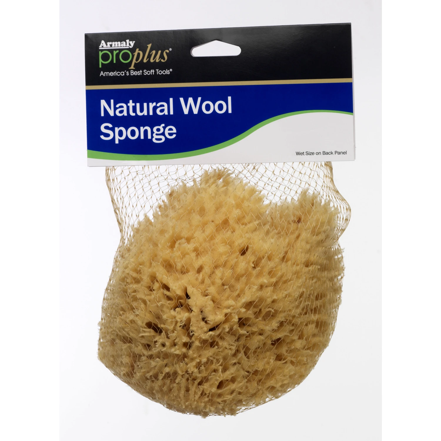 Medium Duty Natural Wool Sponge 6 In. For Multi-purpose Use